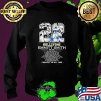 22 Years 1990 2021 Hall Of Fame Emmitt Smith Greatest Of All Time Signature Shirt Sweater