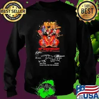 48 Th Anniversary Of ACDC Thank You For The Memories Signature Shirt Sweater