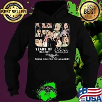 53 Years Of 1963 2021 Olivia Thank You For The Memories Signature Shirt Hoodie