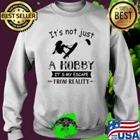 It's Not Just A Hobby It's My Escape From Reality Kitesurfing Flower Sweater