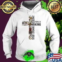 All I need today is a little bit of hiking cross and a whole lot of Jesus Hoodie