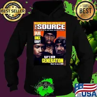 Collector Edition Special 3 Page Fold Out Cover The Source Silk The Shocker DMX Kurupt Rap’s New Generation Blazin The Way To To 2000 Shirt Hoodie