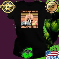 Consume Mass Quantities Vintage Disney Shirt Ladies tee