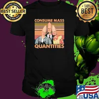 Consume Mass Quantities Vintage Disney Shirt