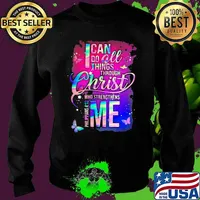 I Can Do All Things Through Christ Who Strengthens Me Hologram Sweater