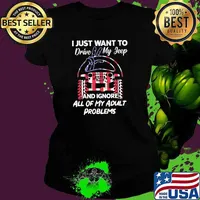 I Just Want To Drive My Jeep And Ignore All Of My Adult Problems Jeep Shirt Ladies tee