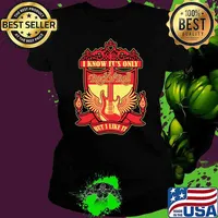 I Know It Only Backside Liverpool Guitar Shirt Ladies tee