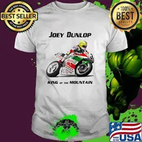 Joey Dunlop King Of The Mountain World Champion Motorcycle Shirt