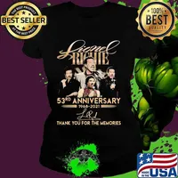 Lionel Richie 53rd Anniversary 1968 2021 Thank You For The Memories Signature Shirt Ladies tee