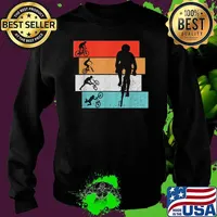 MTB MOUNTAINBIKE DOWNHILL BMX CYCLING VINTAGE RETRO BIKE vintage Shirt Sweater
