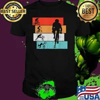 MTB MOUNTAINBIKE DOWNHILL BMX CYCLING VINTAGE RETRO BIKE vintage Shirt