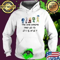 The One Where They Go To Disney Inside Out Movie Shirt Hoodie