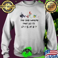 The One Where They Go To Disney The Little Mermaid Movie Shirt Sweater