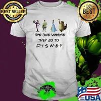 The One Where They Go To Disney The Princess And The Frog Movie Shirt