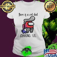There Is A Cool Dad Among Us Father’s Day Shirt Ladies tee
