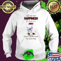 You Can't Buy Happiness But You Can Do Judo Wich Is Pretty Much The Same Thing Watercolor Flower Shirt Hoodie