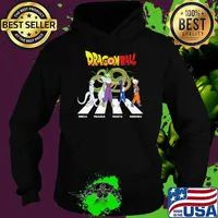 Dragon Ball Frieza Piccolo Vegeta Songoku Abbey Road Shirt Hoodie