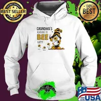 Grandmas Reasons To Bee Happy Lucy Bella Ryan Gnome Sunflower Shirt Hoodie