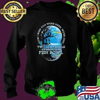 How i wish you were here just two lost souls swimming in a fish bowl rainbow pink floyd Sweater