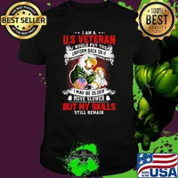 I Am A US Veteran I Would Put The Uniform Back On If I MAy Be Order But My Skills Still Remain Eagle Shirt