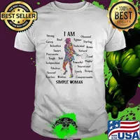 I Am Simple Woman Tennis Watercolor Shirt
