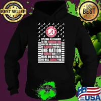I pledge allegiance to the crimson tide and the awesomeness of alabama football Hoodie