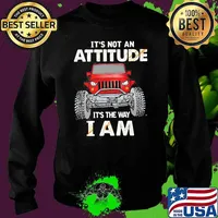 IT's Not an Attitude It's The Way I Am Shirt Sweater