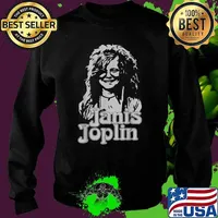 Official Janis Arts Joplin Smile Shirt Sweater