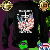 One Nation Under God Kansas City Chiefs Signature Shirt Sweater
