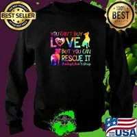 Pitbull - you can't buy love but you can rescue it Sweater