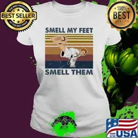 Smell My Feet Smell Them Karate Vintage Shirt Ladies tee