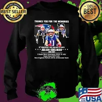 Thanks for the memories 12th anniversary new england patriots julian edelman 2009 2021 Sweater