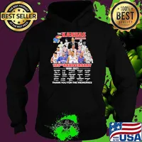 The Kansas City Jauhawks 123rd Anniversary 1898 2021 Thank You For The Memories Signature Shirt Hoodie