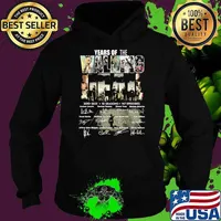 Years Of The Walking 2010 2021 10 Seasons Signature Shirt Hoodie