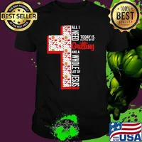 All i need today is a little bit of Grilling and a whole lot of jesus shirt