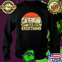 Crestwood Kentucky KY Tourism Semi Truck on Railroad Tracks Vintage T-Shirt Sweater