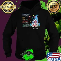 Crocheter since 19xx wife since 19xx mommy 19xx grandma since 20xx gnome nana Hoodie