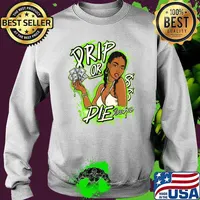 D.O.D Drio or Die Dope skill Graphic Match Jordan 6 Electric Green T-Shirt Sweater
