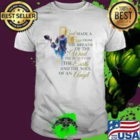 God Made A Cow From The Breath Of The Wind The Beauty Of The Earth And The Soul Of An Angle Watercolor Shirt