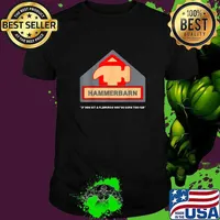 Hammerbarn if you hit a flamingo youve gone too far T-Shirt