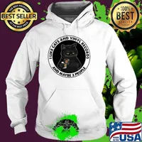 I Like Cats And Vinyl Records And MAybe 3 People Cat Shirt Hoodie