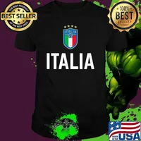 Italy Soccer Jersey 2020 2021 Euros Italia Football Team T-Shirt