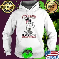 Its hard to find someones whos so you no better lose this woman veteran strong girl Hoodie