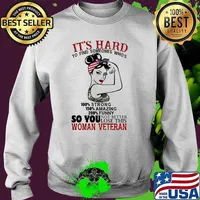 Its hard to find someones whos so you no better lose this woman veteran strong girl Sweater