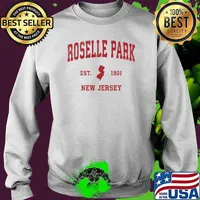 Roselle Park New Jersey NJ 1901 Vintage Sports Shirt Sweater