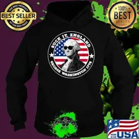 Suck It England George Washington 1776 Funny 4th of July T-Shirt Hoodie