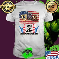 Usa 4th Of July Independence Day with Two Handles Shirt
