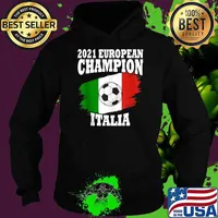 2021 European Champion Italia Collectible Italy Jersey Soccer 2021 Shirt Hoodie