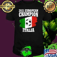 2021 European Champion Italia Collectible Italy Jersey Soccer 2021 Shirt