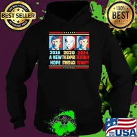 A new hope the empire strikes back the return of the maga Trump biden s Hoodie